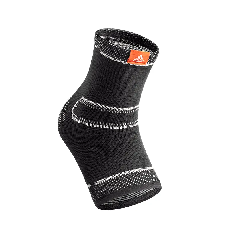 

Щиколоточный бандаж для футбола баскетбола бега велоспорта лыжного спорта унисекс полиамид эластан Adidas, черный