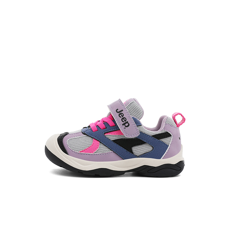 

Кроссовки Casual низкие Running Collection Slip Resistant Abrasion Resistant для детей Jeep, phoenix lily фиолетовый/розовый розовый