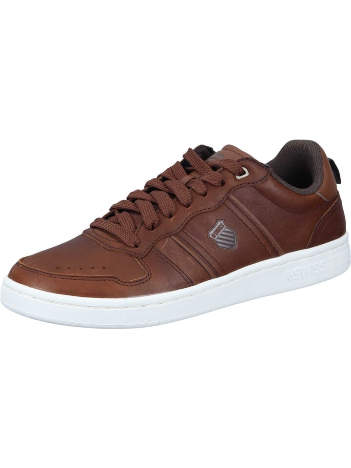 

Туфли на шнуровке K-SWISS, цвет brown/swhite