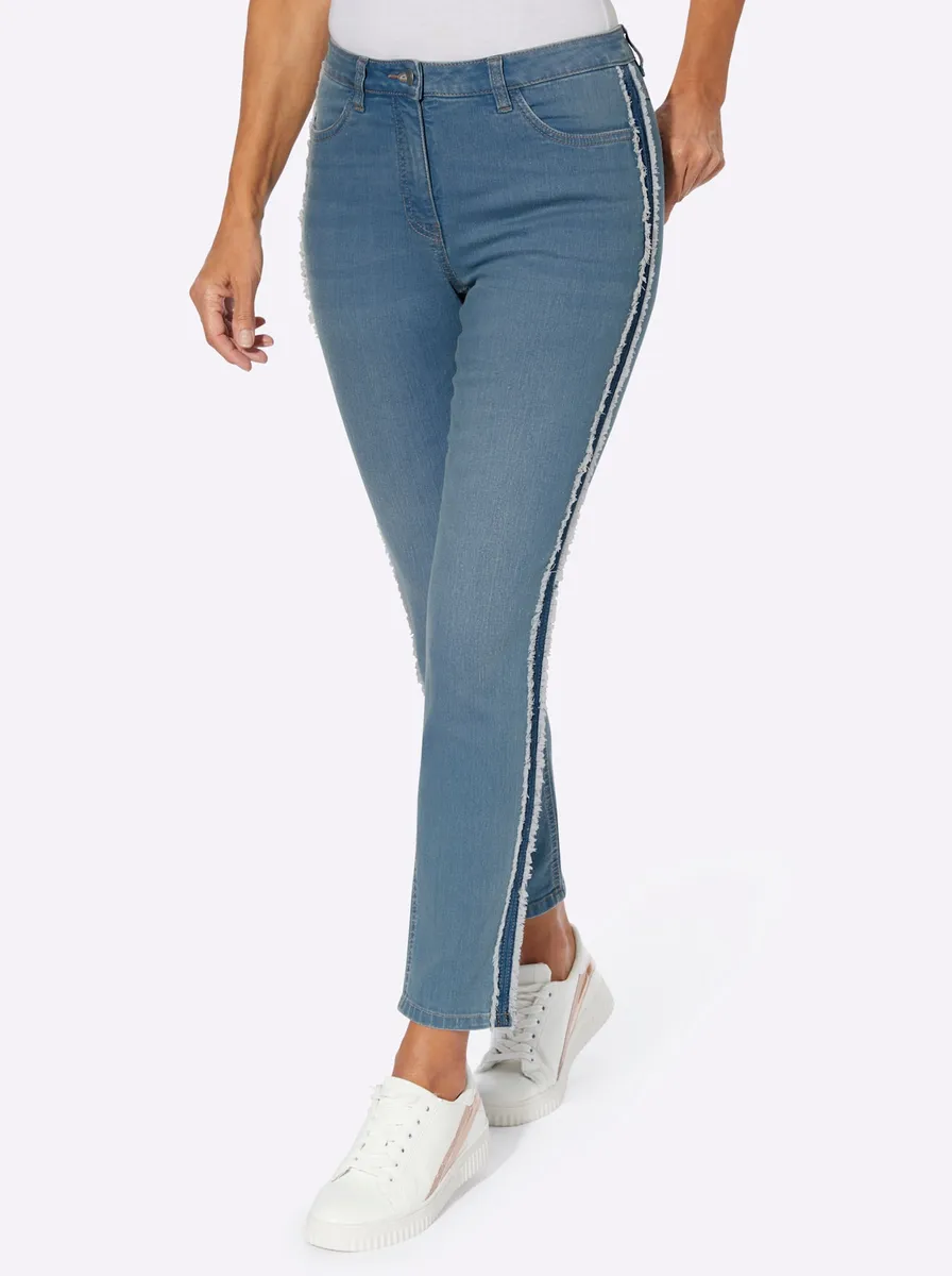 

Джинсы скинни Classic Basics (1 шт.), цвет Blue-Bleached