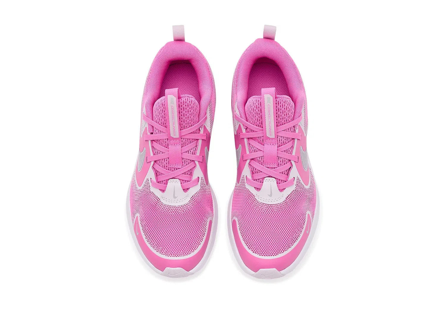 Кроссовки Cosmic Runner Swoosh (для больших детей) Nike Kids, Playful Pink/Black/Bleached Lilac — фото 3