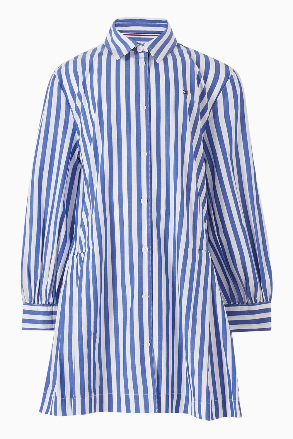 Платье-рубашка плиссированное Tommy Hilfiger