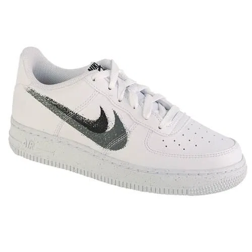Детские кроссовки с кожаным верхом Nike Air Force 1 Impact Next Nature, Weiss