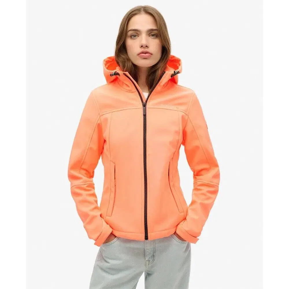 Женская водонепроницаемая куртка с капюшоном Classic Trekker Superdry, Orange — фото 4