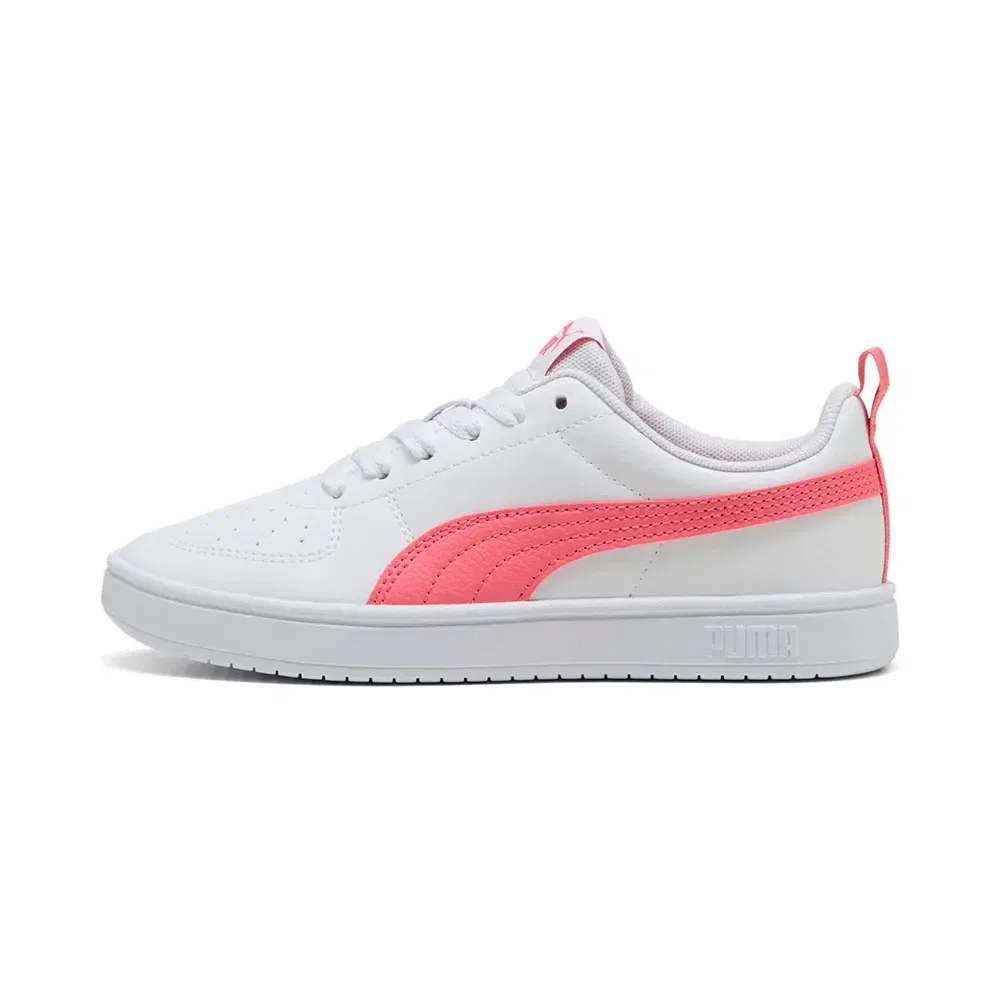 Детские кроссовки для девочек с низким берцем Puma Rickie Jr, White — фото 3