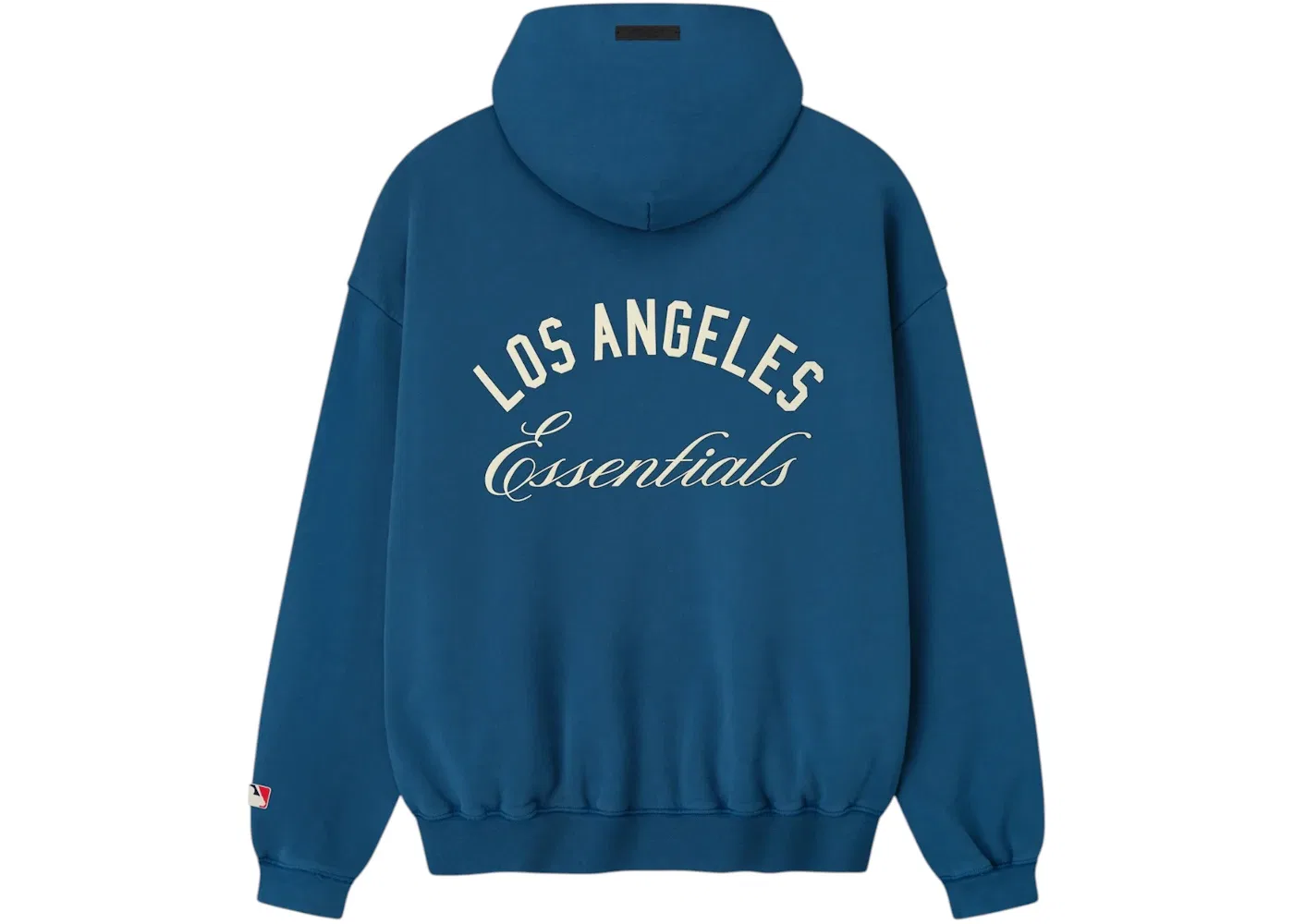 Мужская худи с принтом Fear of God Essentials, Blue Sapphire — фото 2
