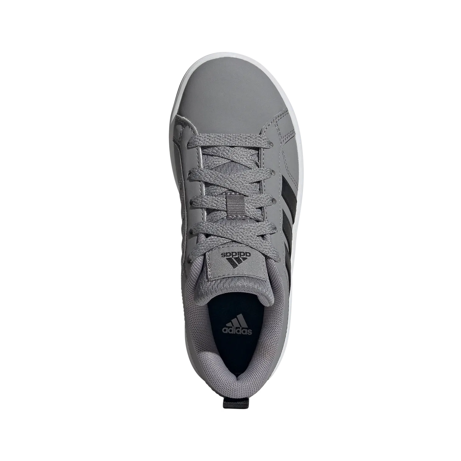 Детские кроссовки с шнуровкой Adidas VS PACE 2.0 K, серый — фото 3