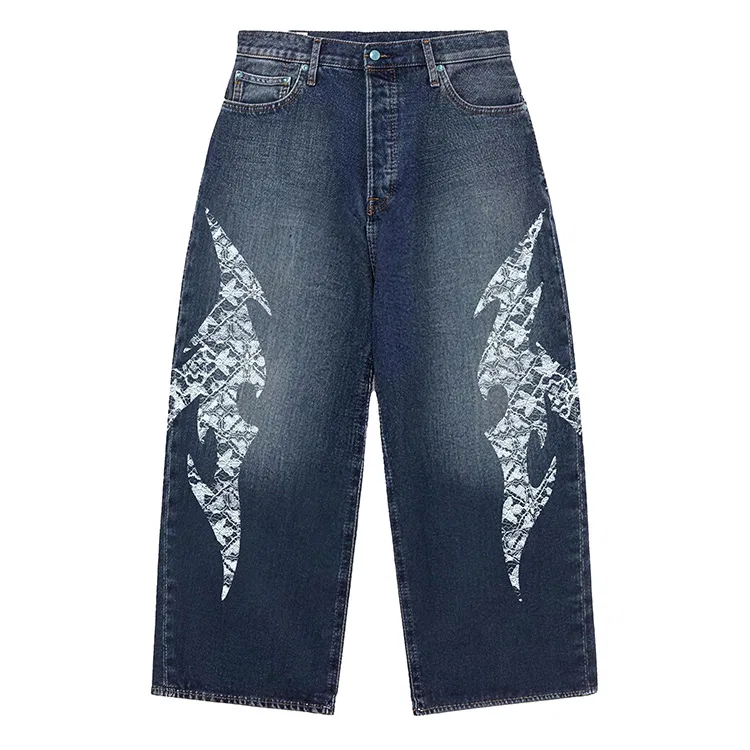 Levis Детские джинсы унисекс свободные Levi's 505, Цвет Navy Blue