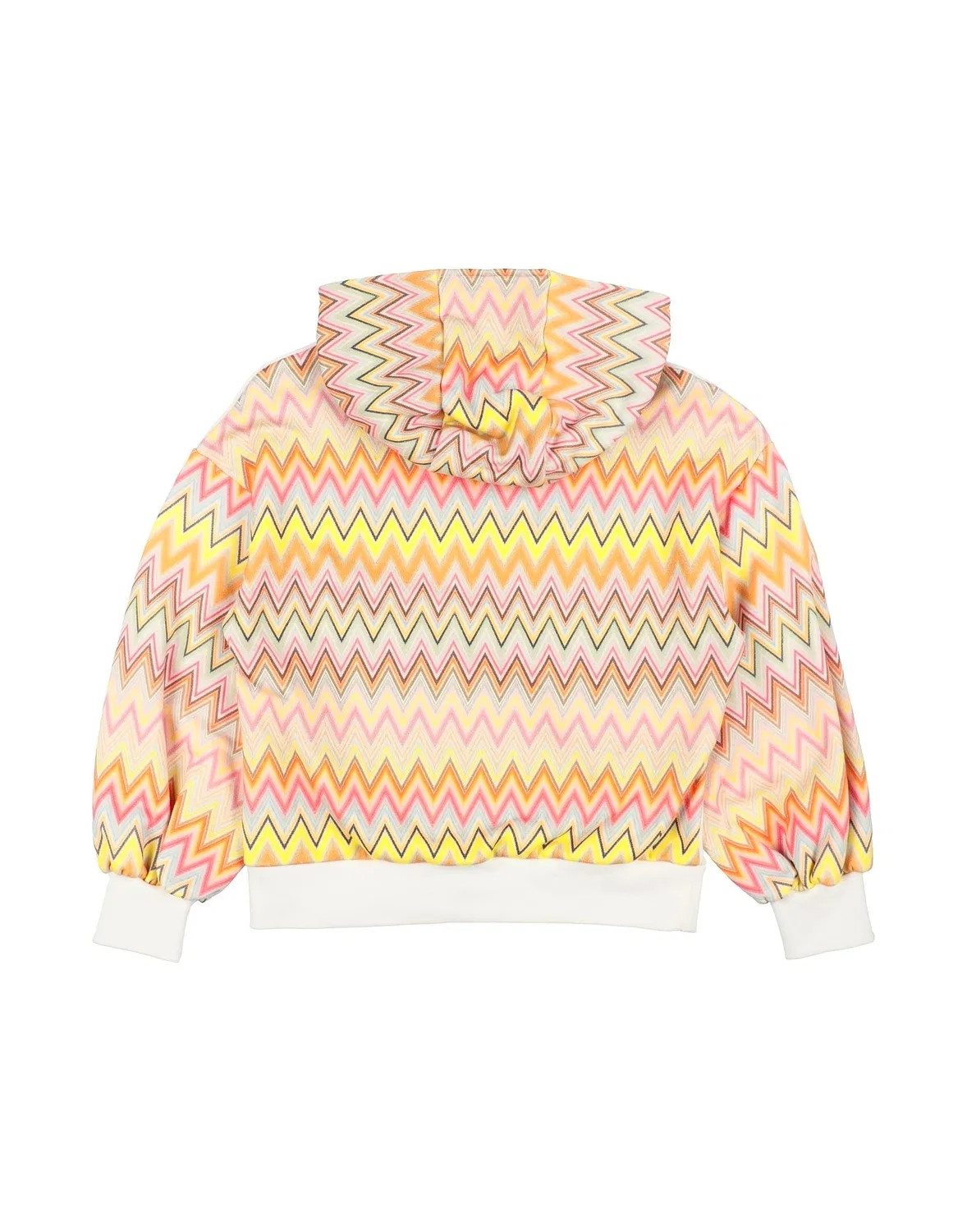 Свитшот из флиса с принтом Missoni, белый — фото 2