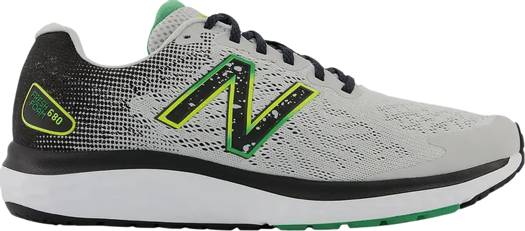 

Кроссовки New Balance Fresh Foam 680v7 'Grey Lemonade', серый