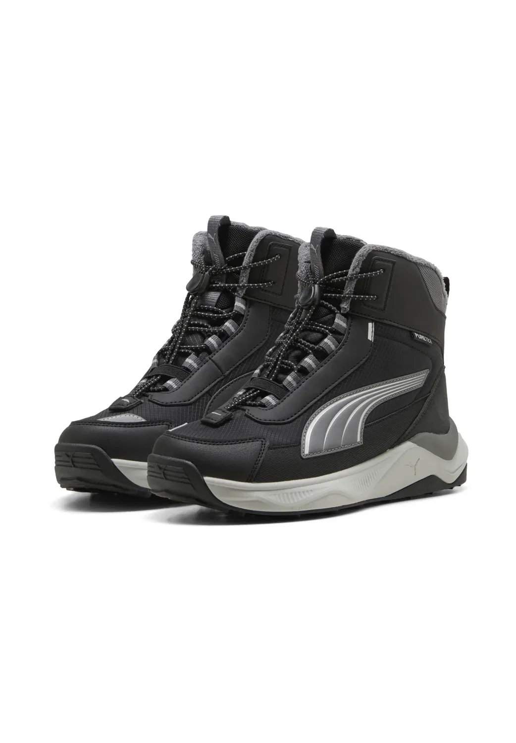 Зимние ботинки Evolve 2.0 Puretex Jr унисекс Puma, Puma Black-Slate Sky-Puma Silver — фото 2