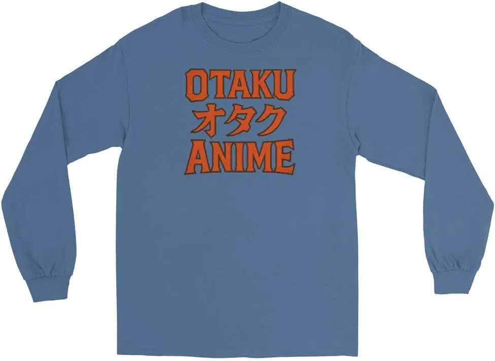 Мужская футболка с длинным рукавом Otaku 2400, Indigo Blue