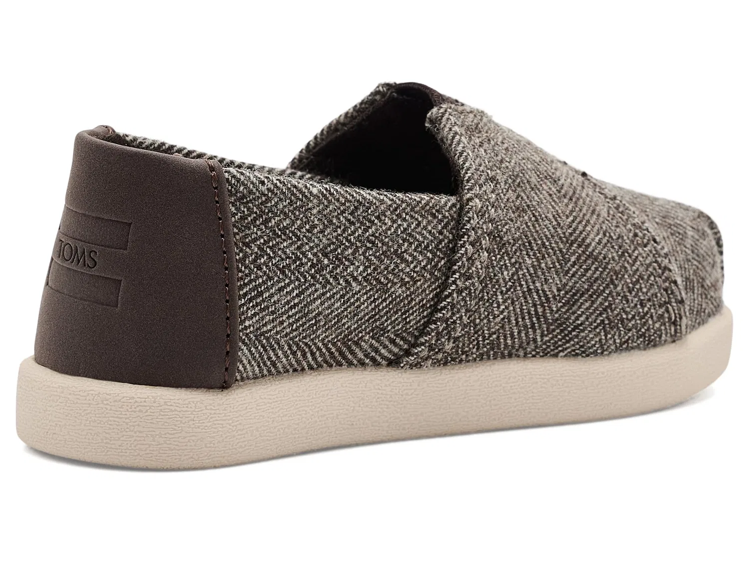 Лоферы Alpargata (для малышей и маленьких детей) Toms Kids, Dark Brown — фото 4