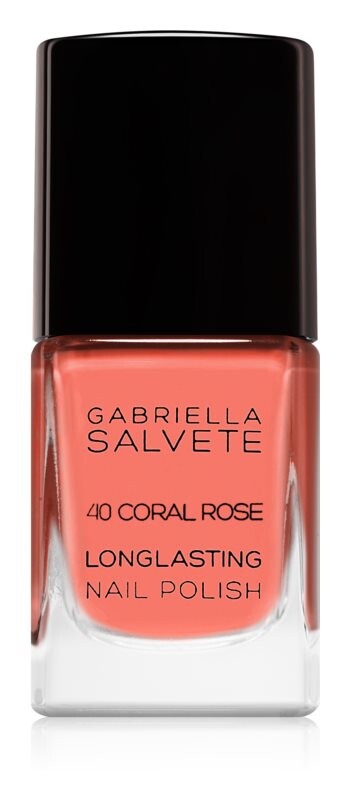 

Стойкий лак для ногтей с высоким блеском Gabriella Salvete Longlasting Enamel, оттенок 40 Coral Rose 11 мл