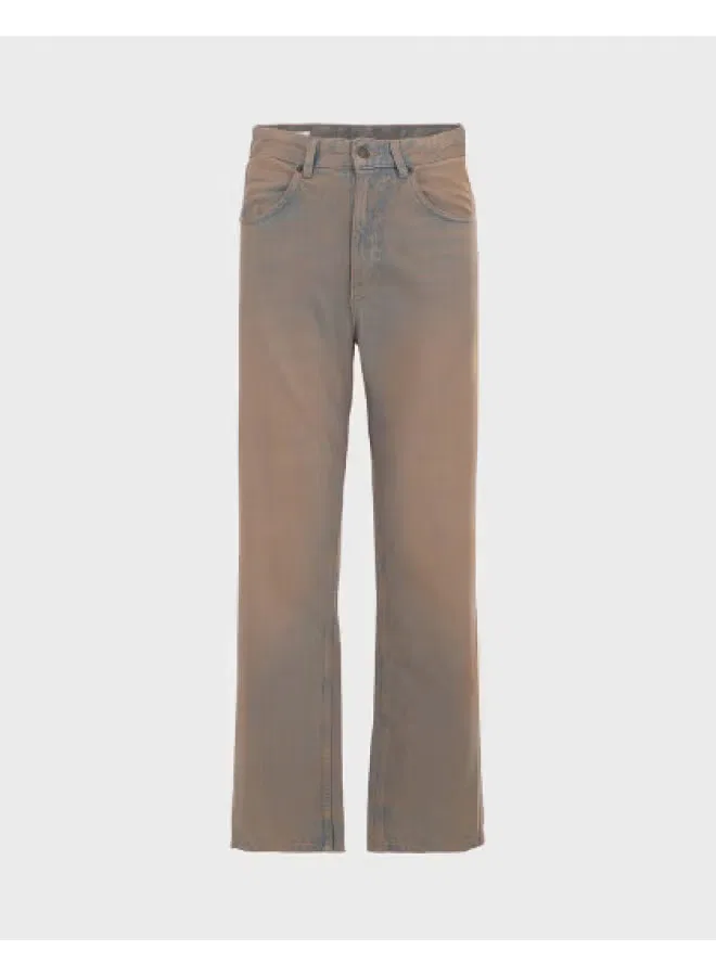 Джинсы прямые мужские Zara, коричневый