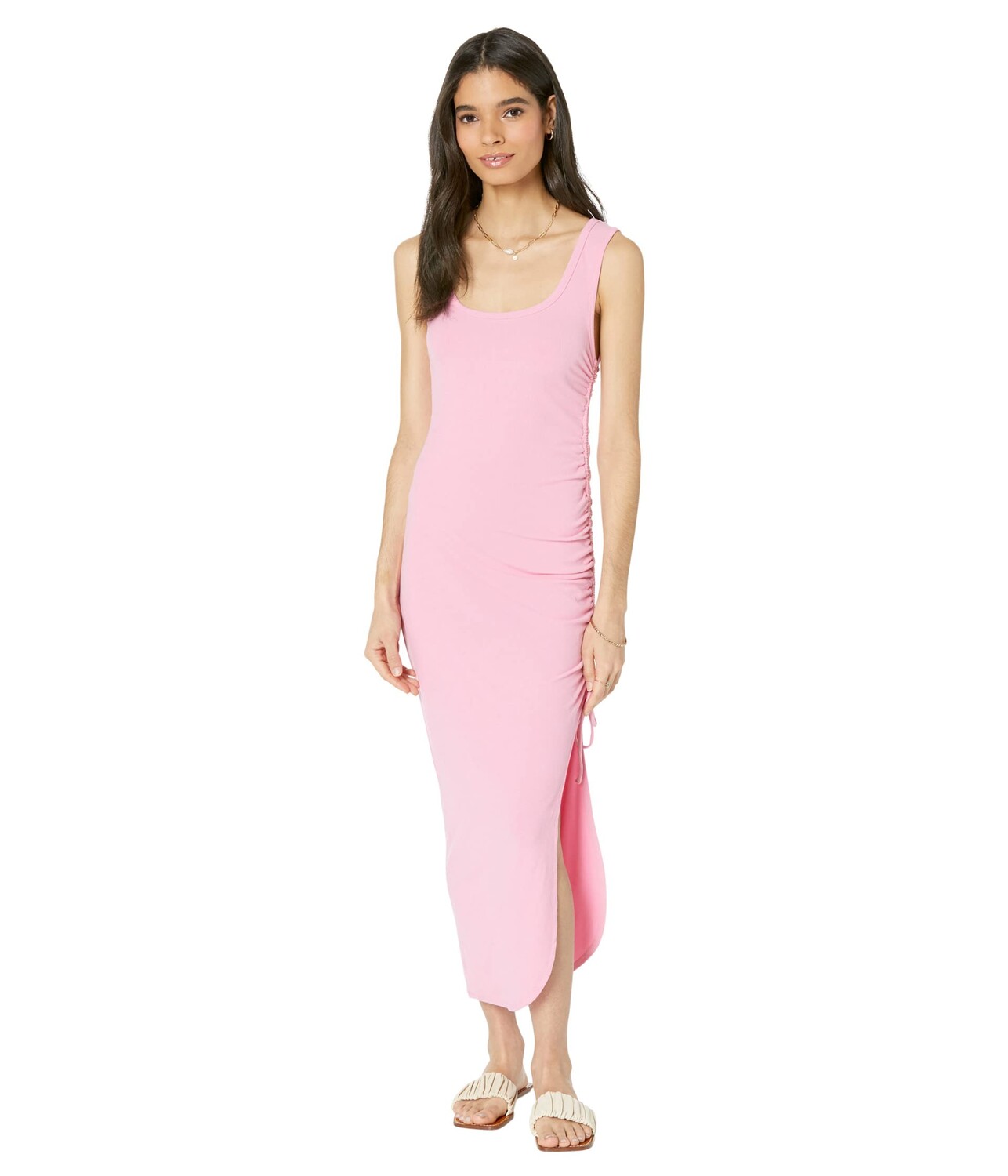 

Платье WAYF, Replay Side Gathered Midi Tank Dress