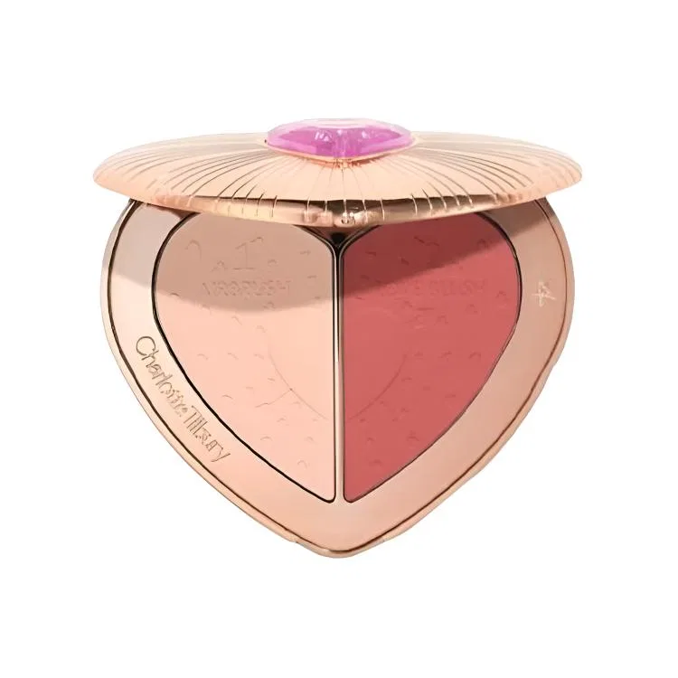 Женские румяна-палетка с матовым финишем, Heart Matte, Charlotte Tilbury, Russet Red