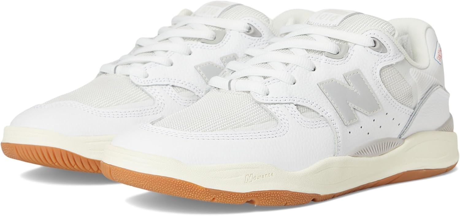 

Кроссовки для скейтбординга New Balance Unisex-Adult 1010-Tiago Lemos, White/Grey