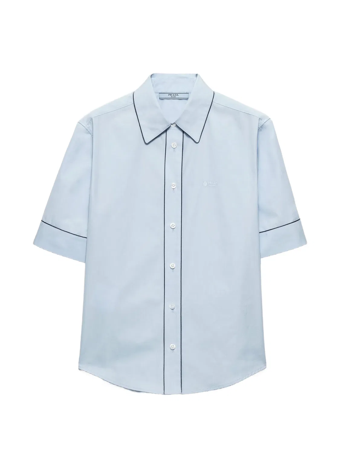 Prada Рубашка из поплина, синий