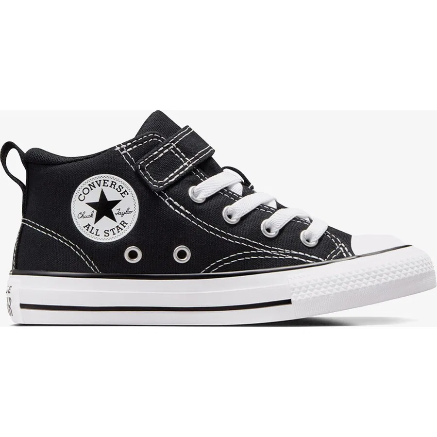 Детские кроссовки с классическим дизайном Chuck Taylor All Star Malden Street 1V, Converse, Черный — фото 4