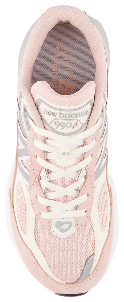 Кроссовки для девочек 990 New Balance, розовый/белый — фото 4