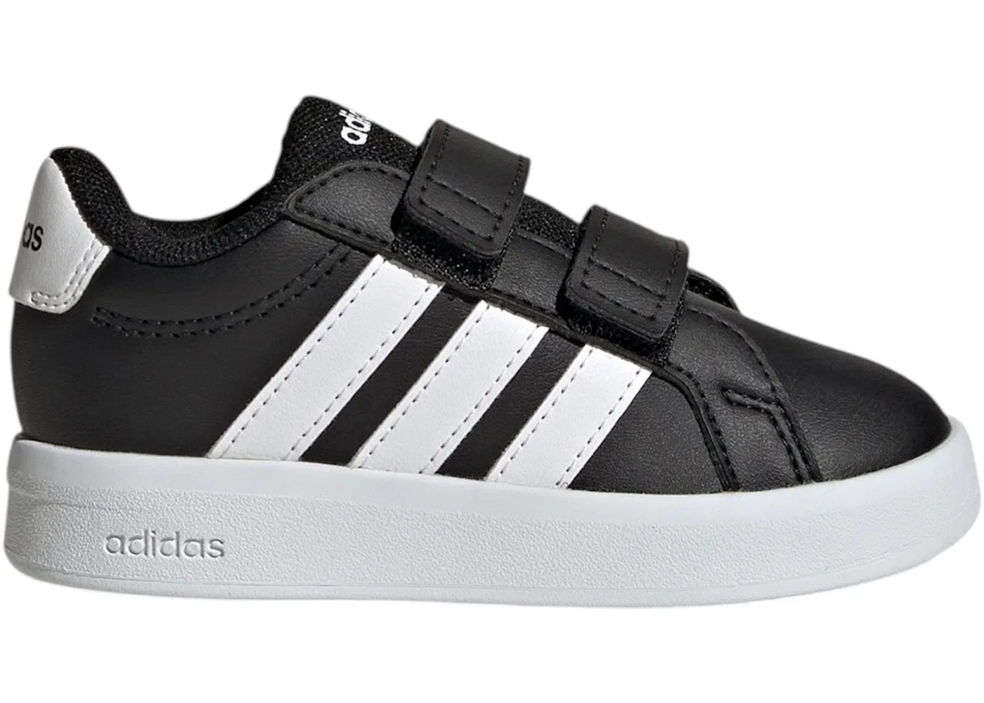 Детские кроссовки Lifestyle Adidas Grand Court 3.0, Core Black/Cloud White/Cloud White