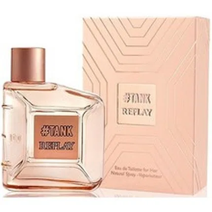 Туалетная вода цветочно-фруктовая Replay #Tank for Her, 100 мл