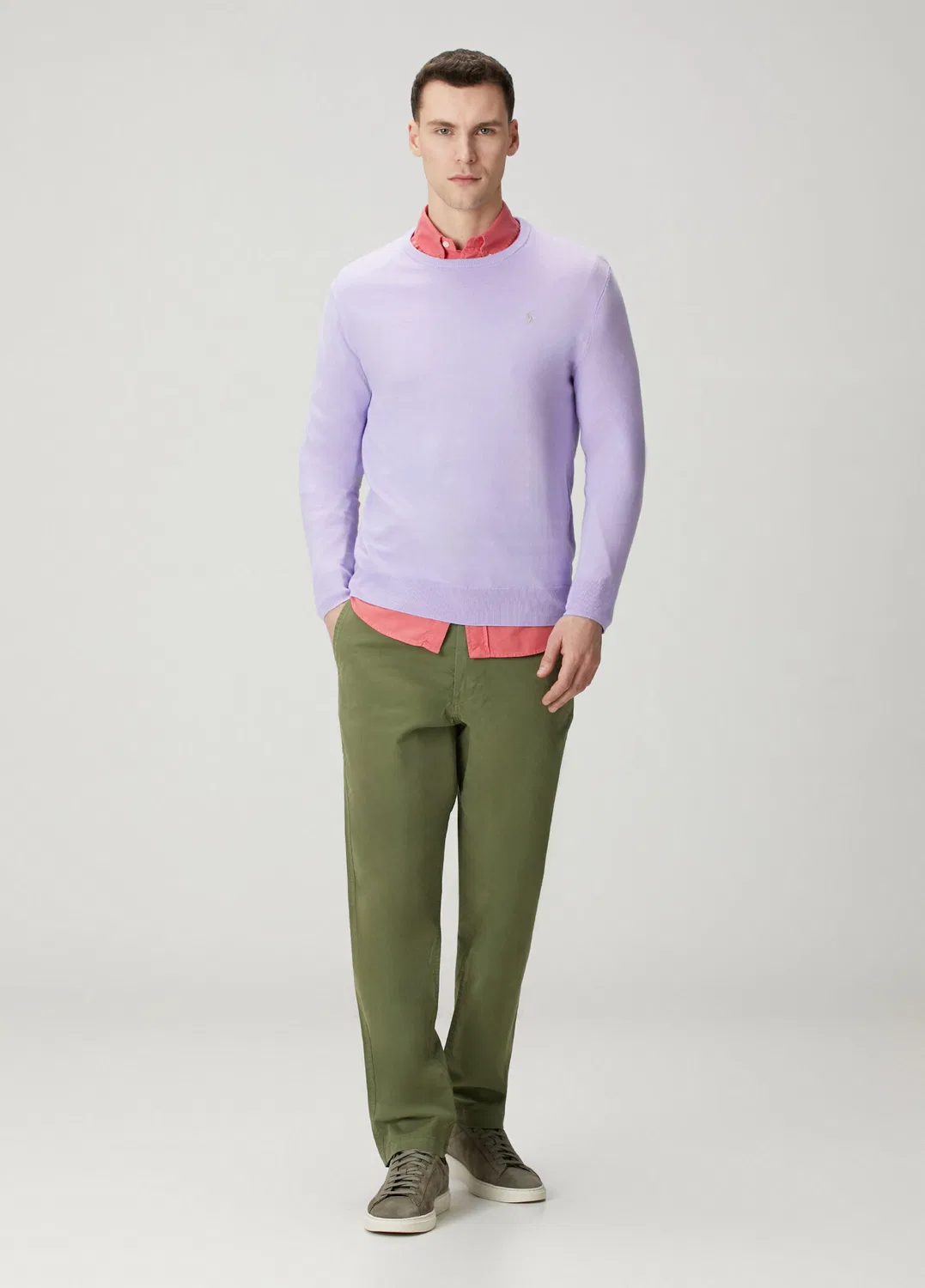 Рубашка Polo Ralph Lauren, pembe — фото 2