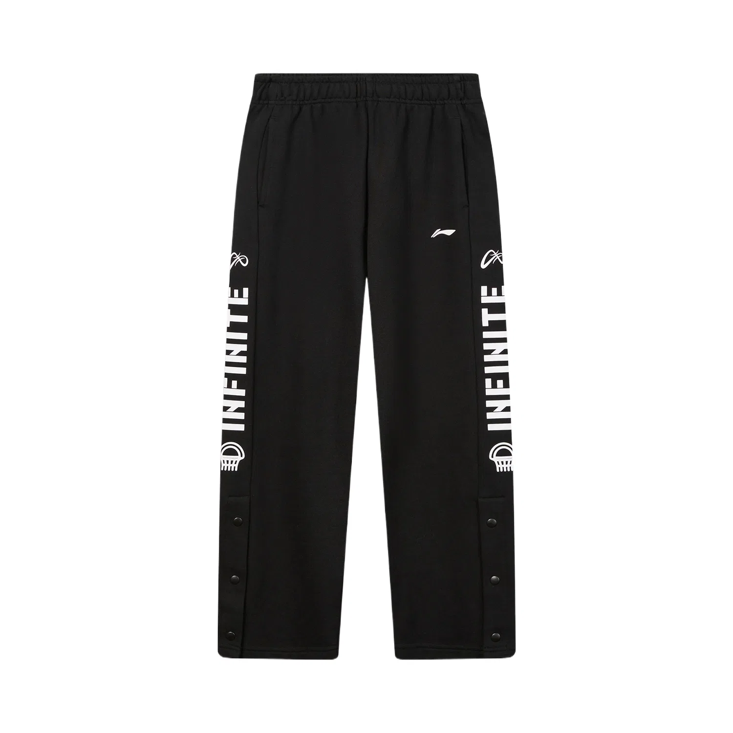Детские трикотажные спортивные штаны Li-Ning Kids Knitted Sweatpants Moderate, Black