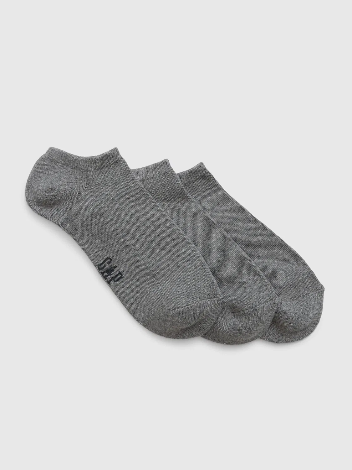 Носки лодыжки, набор 3 шт. Gap, Серый