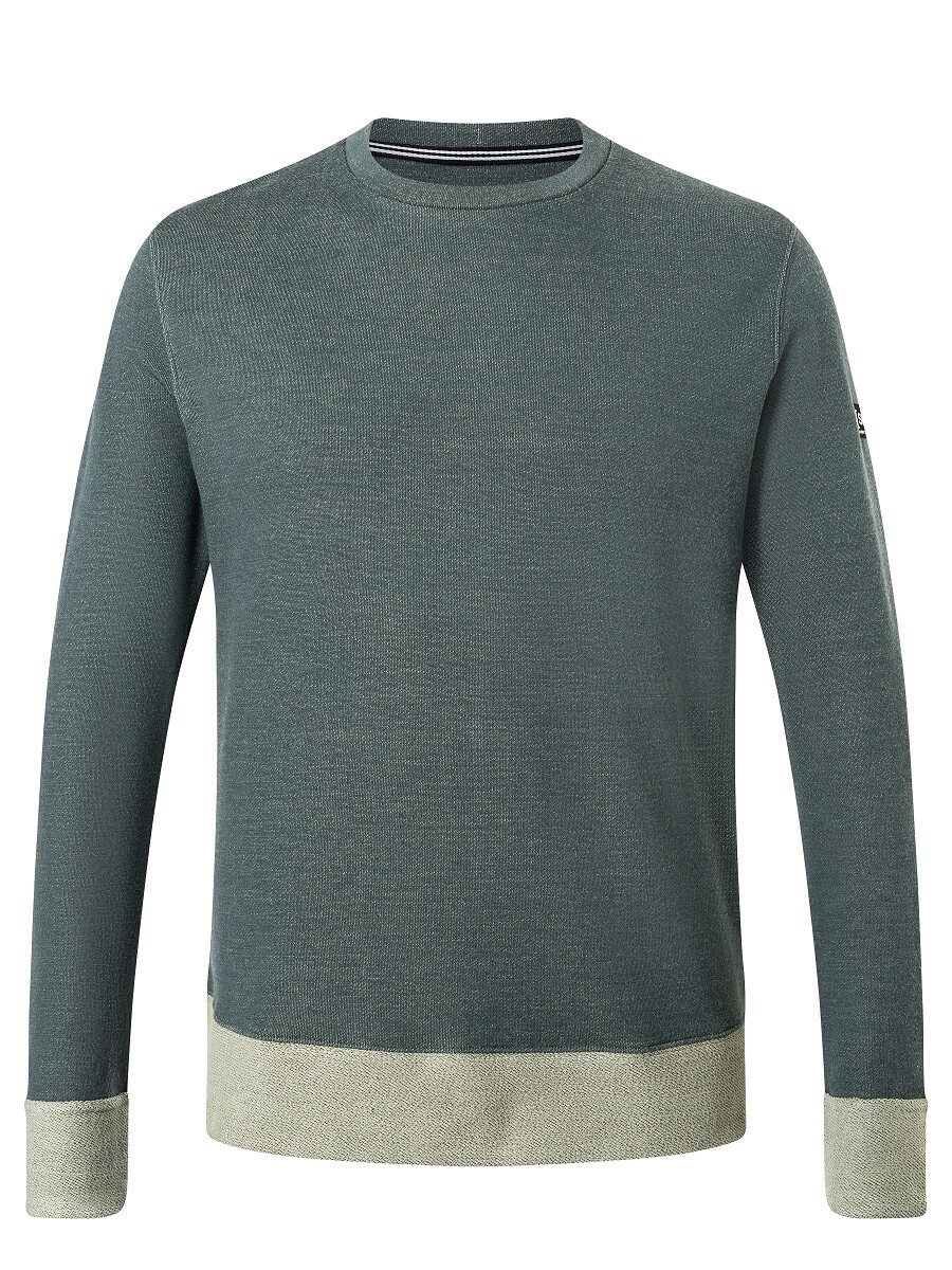 

Рубашка super.natural Merino Pullover, цвет graugrün