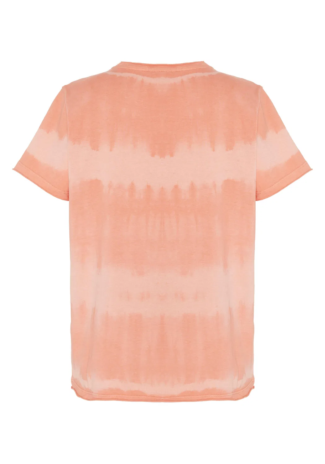 Детская хлопковая футболка с принтом T-Shirt mit Batikverlauf Chiemsee, Orange — фото 2