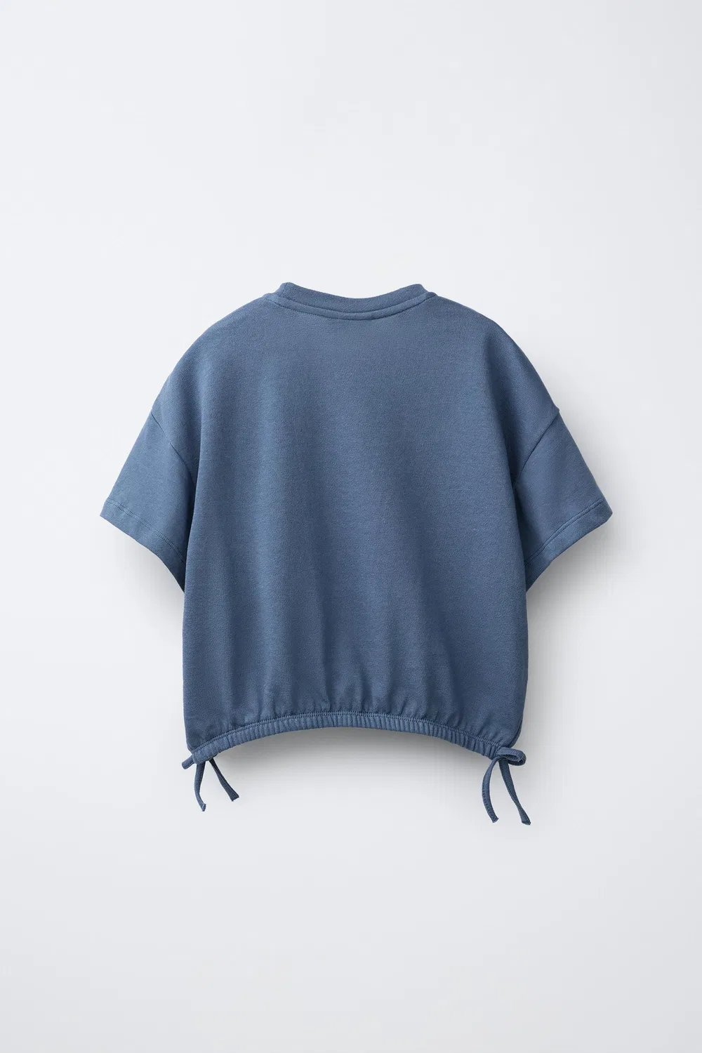 Комплект из футболки с бантиками и спортивных брюк ZARA, Mid-Blue — фото 3