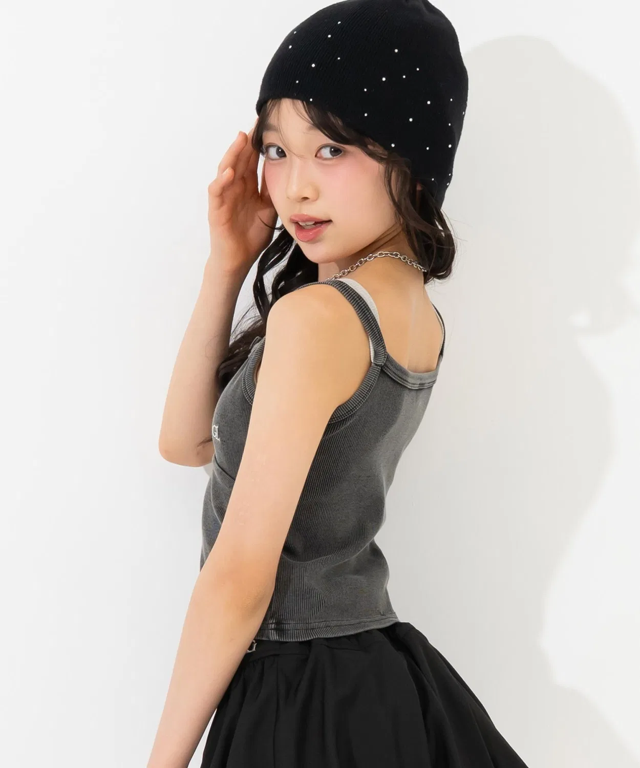 Детский топ-камисоль с эффектом слоев, с чашечками ANAP GiRL, Light Blue — фото 4