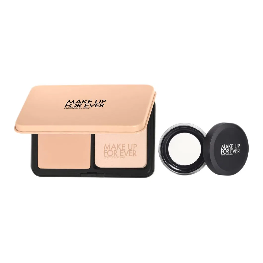Набор макияжа Velvet Compact Powder, Make Up For Ever, Light Smoke Honey Pink — фото 2