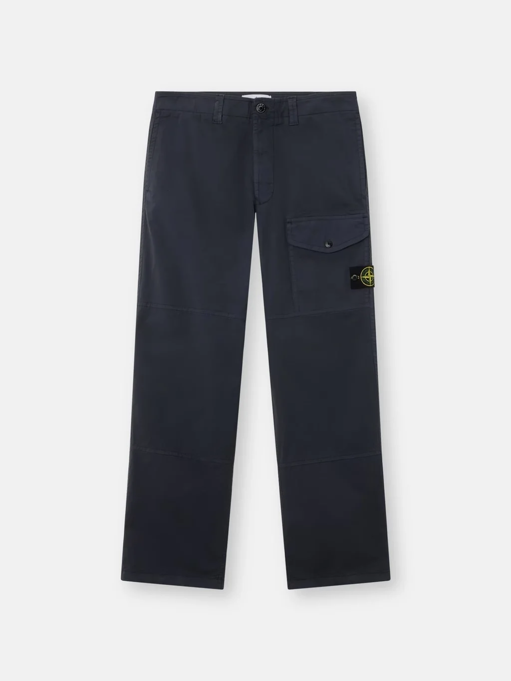 Мужские брюки-карго Stone Island Loose Fit With Drawstring Cuffs, темно-синий — фото 2