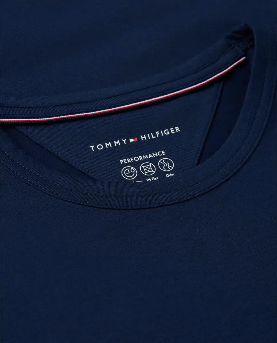 Мужская футболка с быстросохнущей технологией Tommy Hilfiger, Azul Marino — фото 3