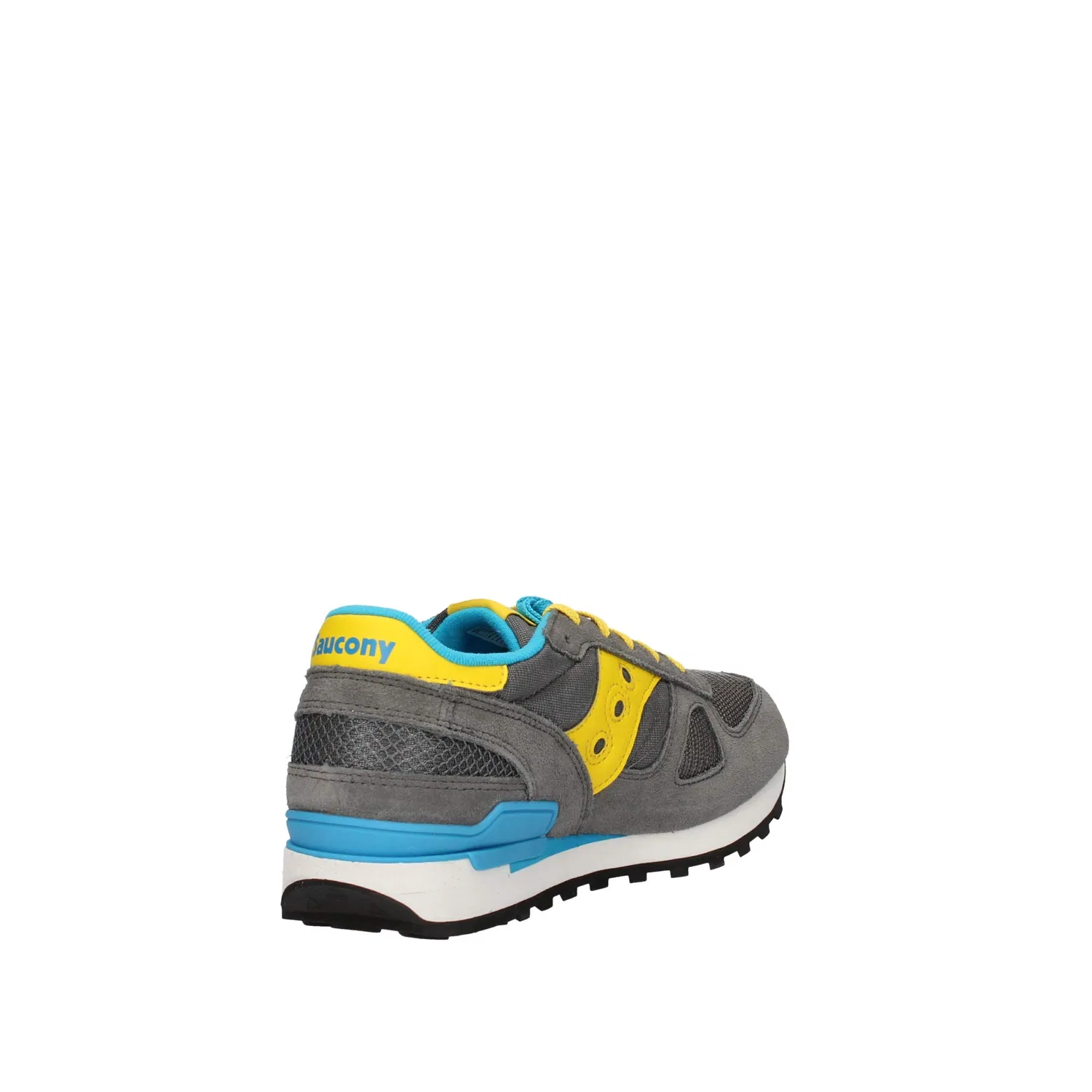 Детские кроссовки для мальчиков с принтом Saucony, Grey Blue — фото 3