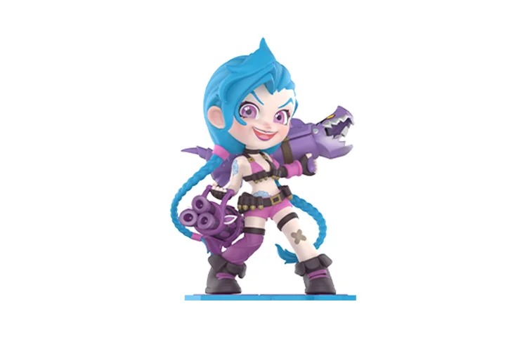 

Фигурка Pop Mart League of Legends Jinx (упаковано в пакет), фиолетовый