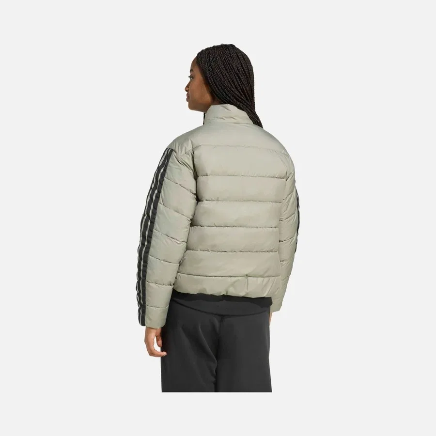 Женская куртка с длинным рукавом adidas W Ess 3 S Sd Jkt, Светло-зеленый — фото 2