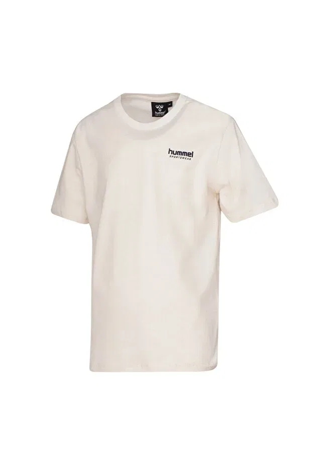 Детская футболка для мальчиков хлопковая Anarosa children's short sleeve t-shirt Hummel, Ecru