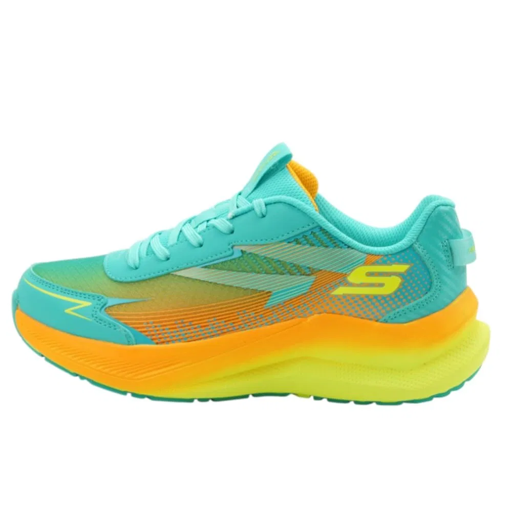 Детские кроссовки для мальчиков с максимальной амортизацией Max Cushioning Ascender Skechers, Aqua Multicolor — фото 2