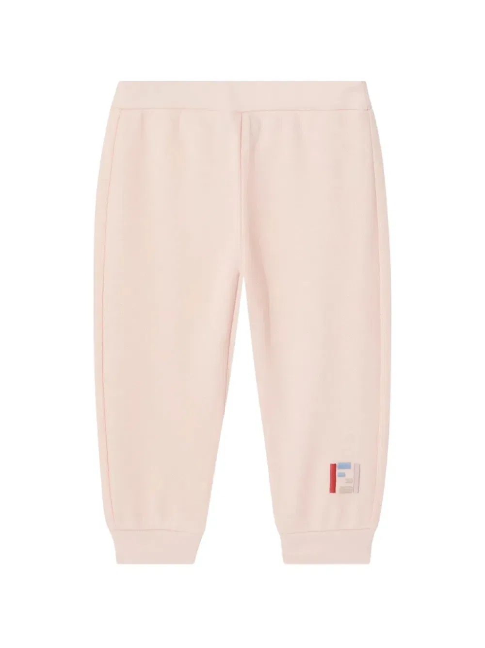 Спортивные штаны с логотипом Fendi Kids, розовый