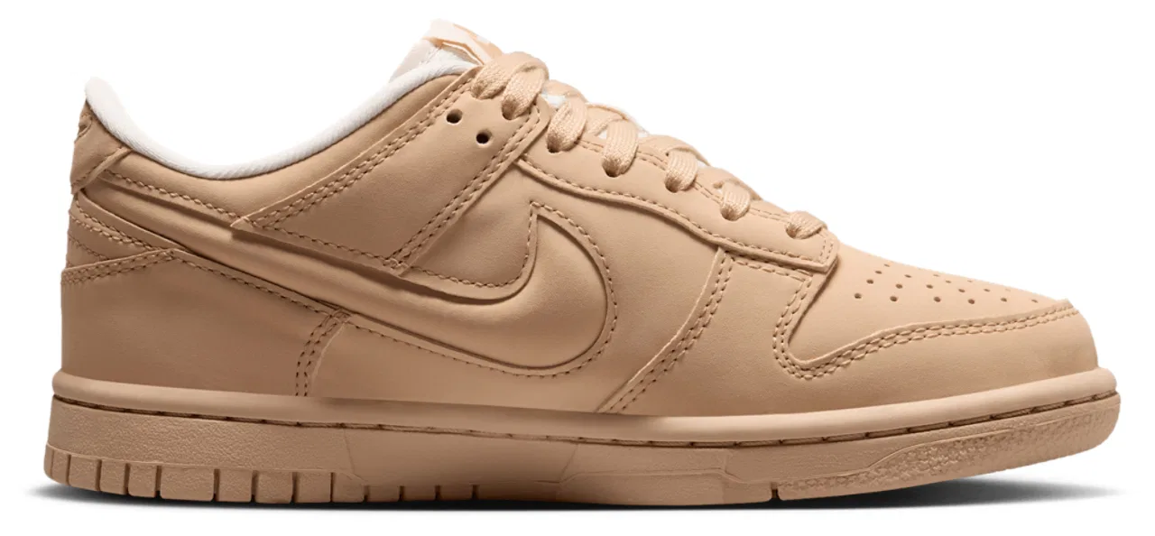 Детские кроссовки для мальчиков с низким силуэтом Nike Dunk Low Lv8 1, Sesame Sesame Pale Ivory