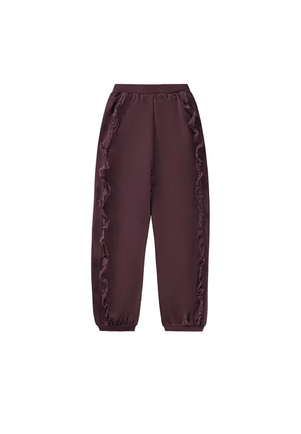 Брюки хлопковые Tracksuit bottoms Molo, Forestberry — фото 4