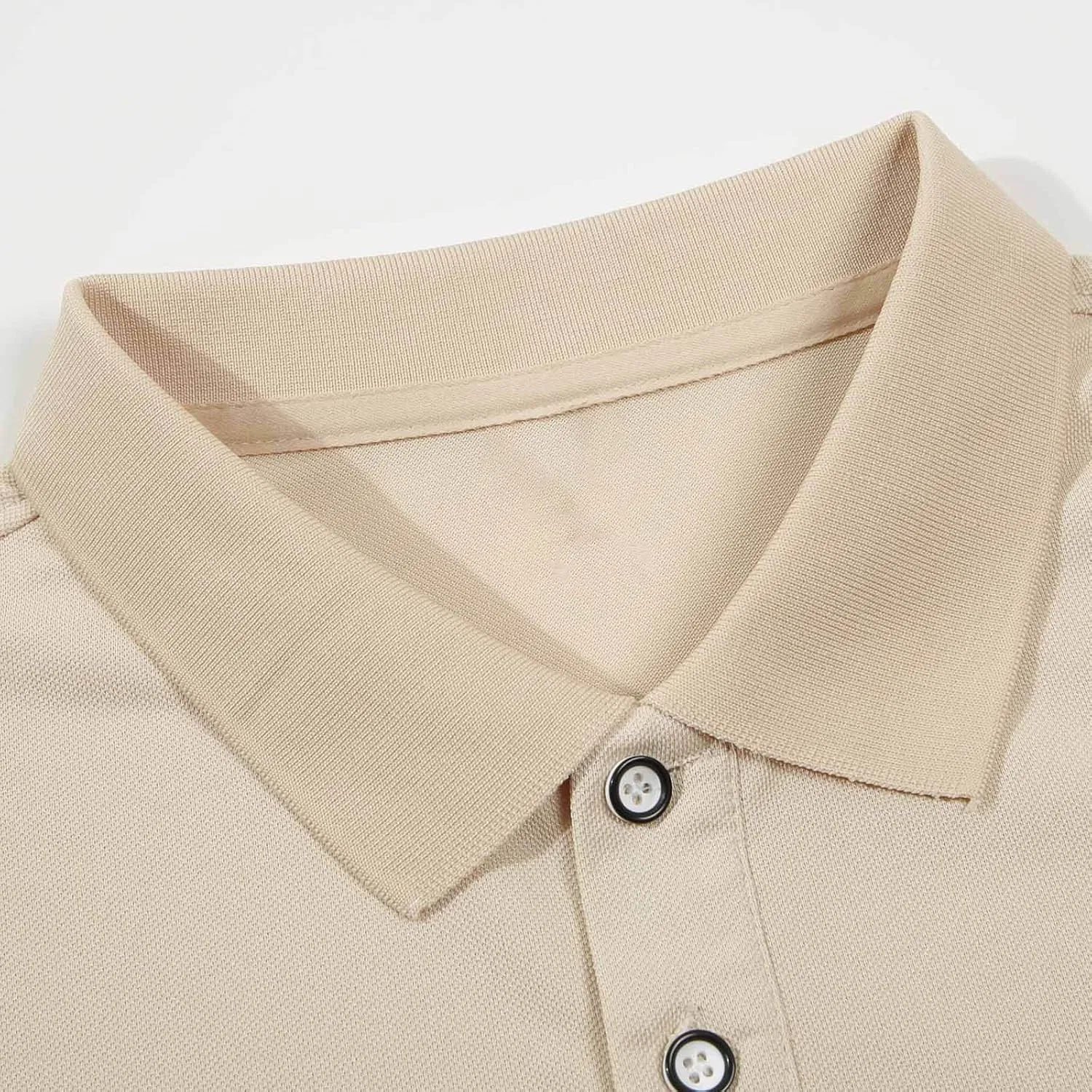 Мужская футболка с отложным воротником Casual Comfort Journey, Khaki — фото 2