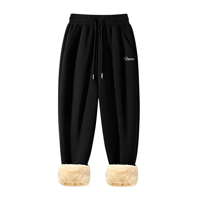 Детские спортивные штаны с начесом Moonlit Night Dream Pants MINISO, Black