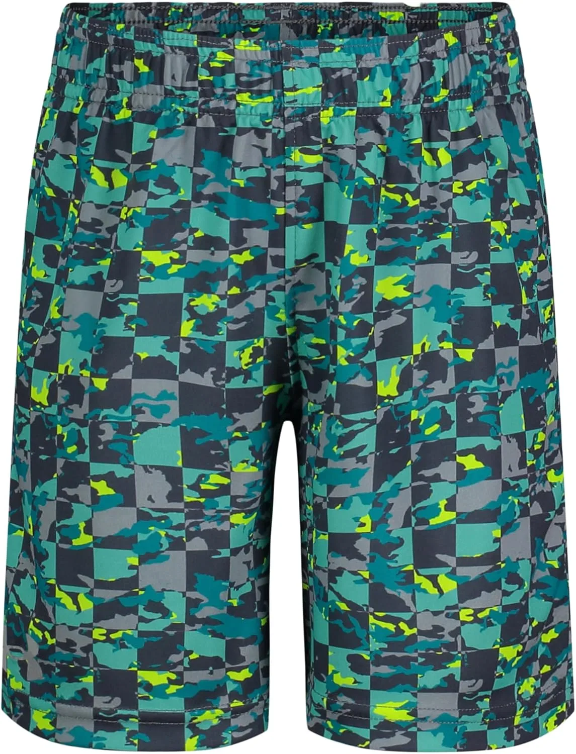 Детские шорты Under Armour Performance Tech с эластичным поясом, легкие и быстросохнущие, Radial Turq Boost