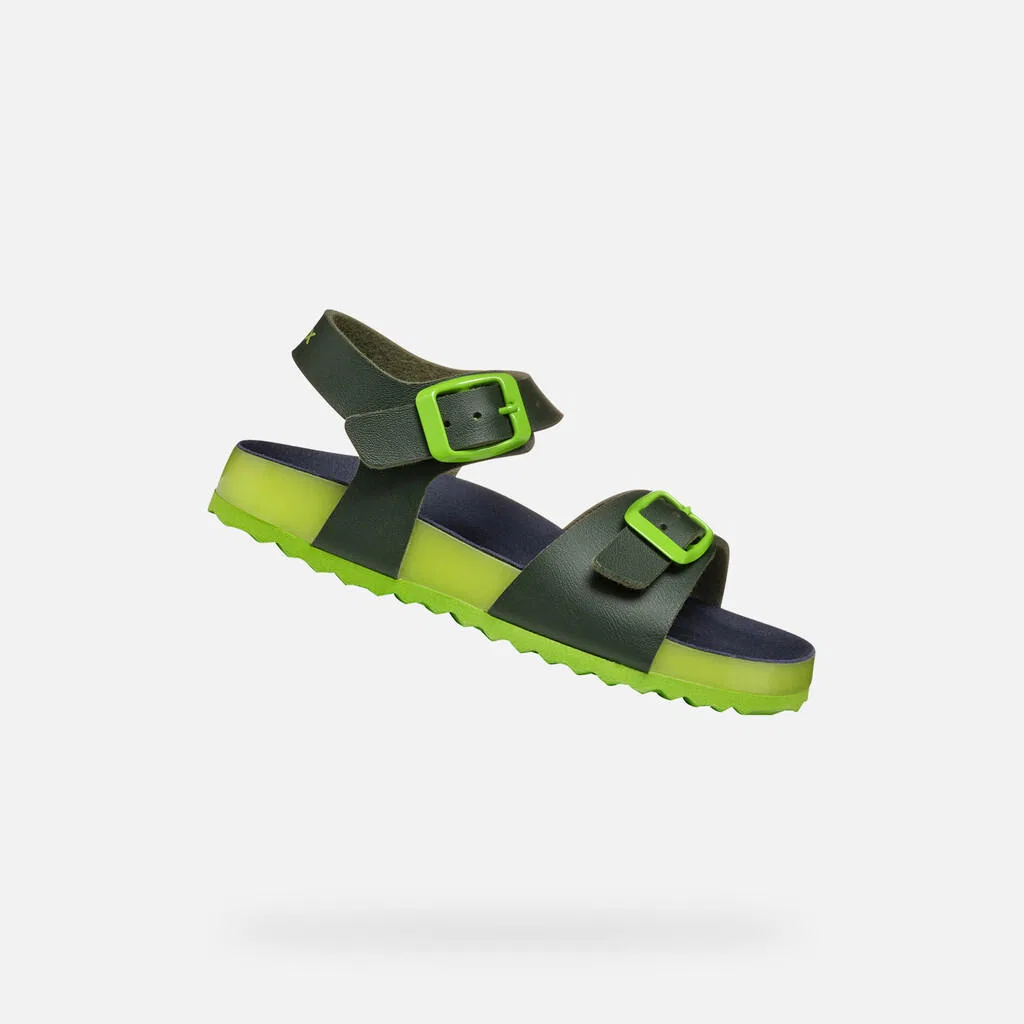 Детские сандалии Geox Ghita C, Darkgrun Anisgrun
