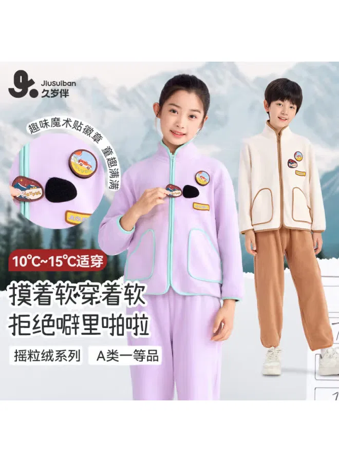 Пижама детская утепленная комплект Jiusuiban Long Time Companion